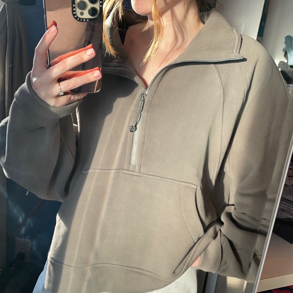 Lululemon Scuba Funnel Neck half zip XL/XXL